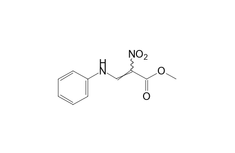 3-anilino-2-nitroacrylic acid, methyl ester