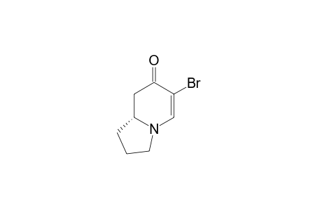 (9R)-6-Bromo-5,6-didehydro-7-indolizidinone