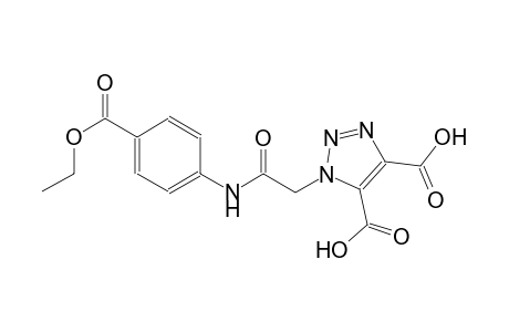 1H-1,2,3-triazole-4,5-dicarboxylic acid, 1-[2-[[4-(ethoxycarbonyl)phenyl]amino]-2-oxoethyl]-