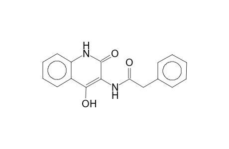 N-(4-Hydroxy-2-oxo-1,2-dihydro-3-quinolinyl)-2-phenylacetamide