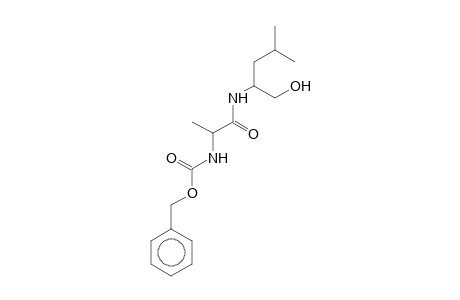 1-Pentanol, (2s)-2-[N-(benzyloxycarbonyl-(s)-alanyl)amino]-4-methyl-