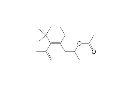 1-Cyclohexene-1-ethanol, .alpha.,3,3-trimethyl-2-(1-methylethenyl)-, acetate, (.+-.)-