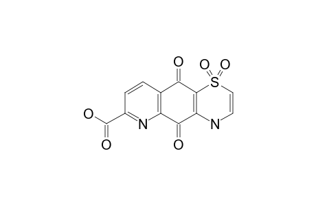 1,1,5,10-tetraketo-4H-[1,4]thiazino[2,3-g]quinoline-7-carboxylic acid