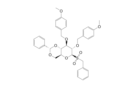 BENZYL-2,3-BIS-O-(4-METHOXYBENZYL)-4,6-O-BENZYLIDENE-1-SULFONYL-BETA-D-GLUCOPYRANOSIDE