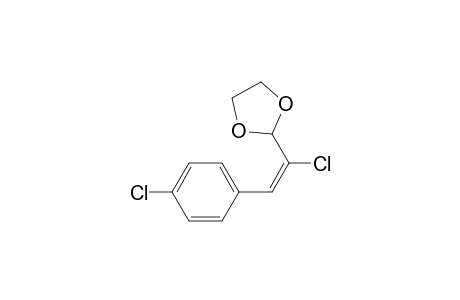 1,3-Dioxolane, 2-[(E)-1-chloro-2-(4-chlorophenyl)ethenyl]-