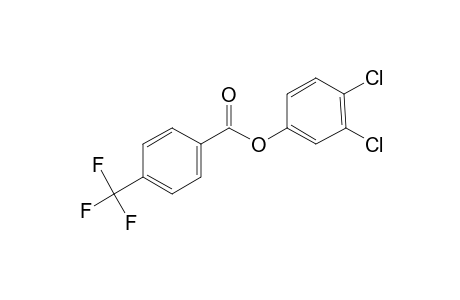 4-Trifluoromethylbenzoic acid, 3,4-dichlorophenyl ester