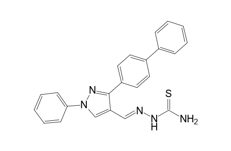 2-{[3-(Biphenyl-4-yl)-1-phenyl-1H-pyrazol-4-yl]methylene}-hydra-zinecarbothioamide