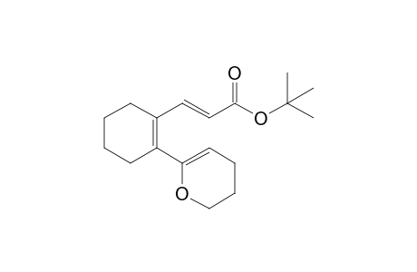 (E)-3-[2-(3,4-dihydro-2H-pyran-6-yl)-1-cyclohexenyl]-2-propenoic acid tert-butyl ester