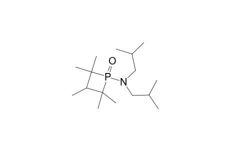 N,N-Diisobutyl-2,2,3,4,4-pentamethyl-1-phosphetanamine 1-oxide