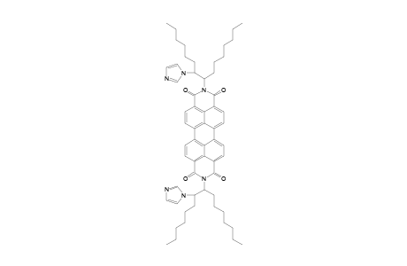 2,9-bis[1'-Heptyl-2'-(1H-imidazol-1''-yl)octyl]-anthra[2,1,9-def : 6,5,10-d'e'f']diisoquinoline-1,3,8,10-tetrone