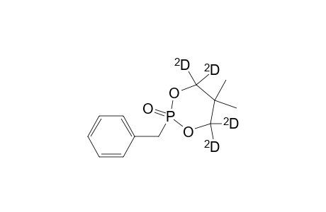 1,3,2-Dioxaphosphorinane-4,4,6,6-D4, 5,5-dimethyl-2-(phenylmethyl)-, 2-oxide