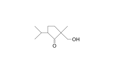 2-Hydroxymethyl-2-methyl-5-isopropyl-cyclopentanone