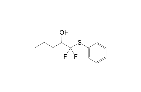 1,1-Difluoro-1-phenylsulfanylpentan-2-ol