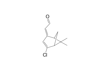 (E) and (Z)-(1S-cis)-(2-chloro-6,6-dimethylbicyclo-[3.1.1]hept-2-en-4-ylidene)acetaldehyde