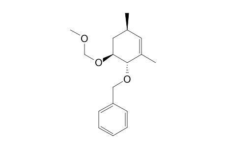 (3R,5S,6S)-(6-Benzyloxy-1,3-dimethyl-5-methoxymethoxycyclohexene