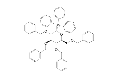 TRIPHENYL-(2,3,4,6-TETRA-O-BENZYL-ALPHA-D-GLUCOPYRANOSYL)-STANNANE