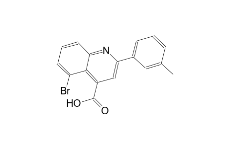 5-bromo-2-(3-methylphenyl)-4-quinolinecarboxylic acid