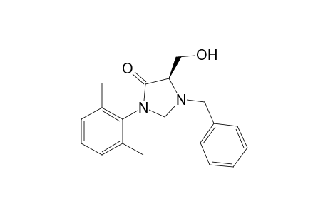 (+)-(R)-1-Benzyl-3-(2,6-dimethylphenyl)-5-(hydroxymethyl)imidazolidin-4-one
