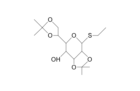 Ethyl 2,3:6,7-di-O-isopropylidene-1-thio-L-glycero-A-D-manno-heptopyranoside
