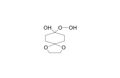 1-HYDROXY-1-HYDROPEROXY-4-CYCLOHEXANONE, ETHYLENKETAL