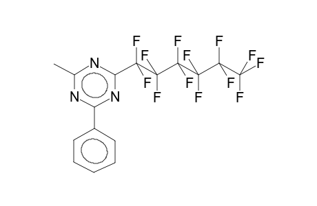 2-METHYL-4-PERFLUOROHEXYL-6-PHENYL-S-TRIAZINE