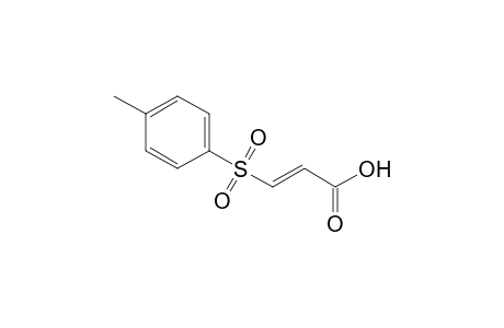 (E)-3-(4-methylphenyl)sulfonyl-2-propenoic acid