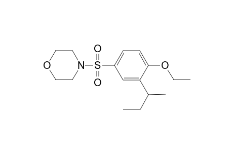 Morpholine, 4-[[4-ethoxy-3-(1-methylpropyl)phenyl]sulfonyl]-