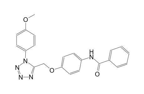 benzamide, N-[4-[[1-(4-methoxyphenyl)-1H-tetrazol-5-yl]methoxy]phenyl]-