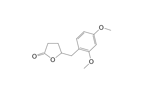 5-(2,4-Dimethoxybenzyl)dihydro-2(3H)-furanone
