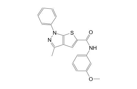 1H-thieno[2,3-c]pyrazole-5-carboxamide, N-(3-methoxyphenyl)-3-methyl-1-phenyl-