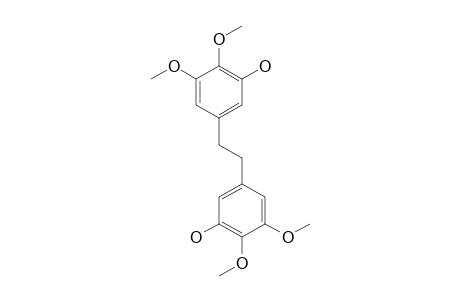 CUMULATIN;3,3'-DIHYDROXY-4,4',5,5'-TETRAMETHOXY-BIBENZYL