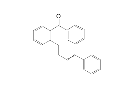 Phenyl(2-(4-phenylbut-3-en-1-yl)phenyl)methanone