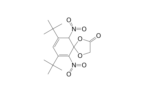 7,9-DI-TERT.-BUTYL-6,10-DINITRO-1,4-DIOXASPIRO-[4,5]-DECA-6,8-DIEN-2-ONE