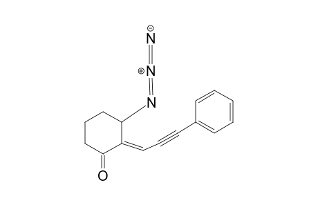 (E)-3-Azido-2-(3-phenylprop-2-ynylidene)cyclohexanone