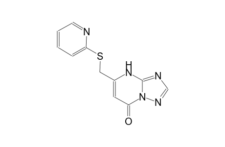 [1,2,4]triazolo[1,5-a]pyrimidin-7(4H)-one, 5-[(2-pyridinylthio)methyl]-