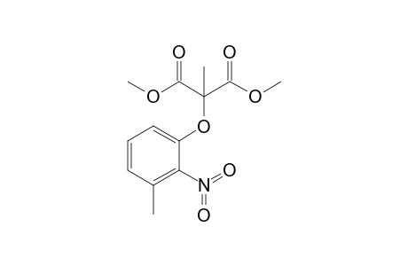 Dimethyl 2-methyl-2-(3-methyl-2-nitrophenoxy)malonate
