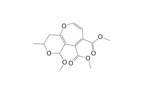 6-Methoxy-8-methyl-8,9-dihydro-6H-pyrano[4,3-b]oxepin-4,5-dicarboxylic acid dimethyl ester