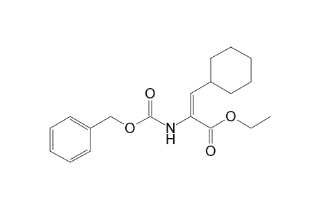 (E)-Ethyl 2-(benzyloxycarbonylamino)-3-(cyclohexyl)prop-2-enoate