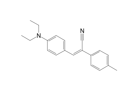 Benzeneacetonitrile, .alpha.-[[4-(diethylamino)phenyl]methylene]-4-methyl-