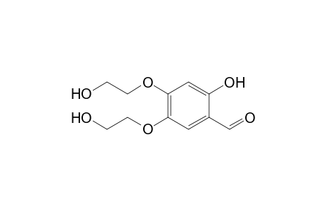 2-Hydroxy-4,5-bis(2-hydroxyethoxy)benzaldehyde