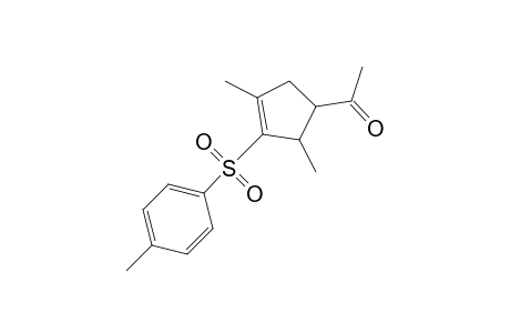 4-Acetyl-1,3-dimethyl-2-tosylcyclopentene