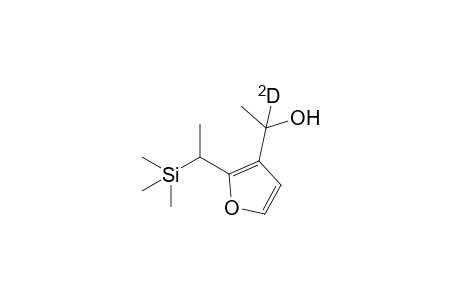 3-(Hydroxyethyl)-2-[1-(trimethylsilyl)ethyl]furan-d isomer