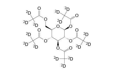 .beta.-D-glucopyranose pentaacetate-D15