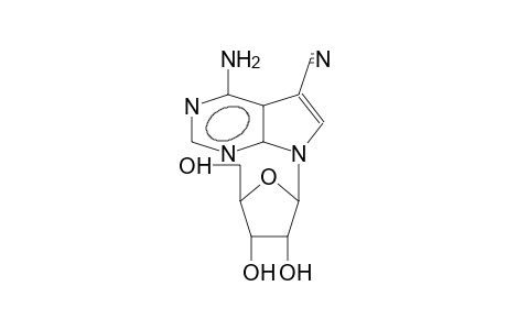 7H-PYRROLO[2,3-D]PYRIMIDINE-5-CARBONITRILE, 4-AMINO-7-.BETA.-D-RIBOFURANOSYL-