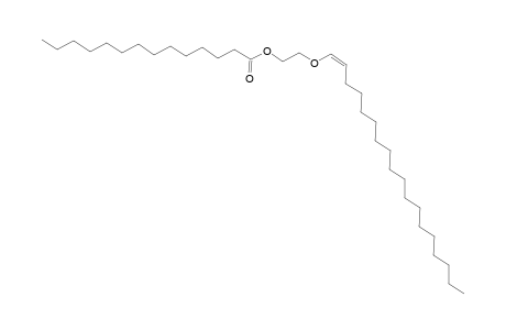Myristic acid, 2-(1-octadecenyloxy)ethyl ester, (Z)-