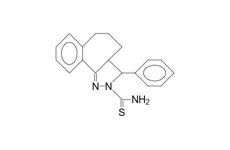cis-2-Thiocarbamoyl-3-phenyl-2,3,3a,4,5,6-hexahydro-benzo(6,7)cyclohepta(1,2-C)pyrazole