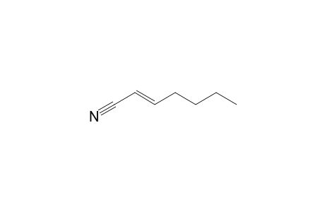 (E)-2-Heptenenitrile