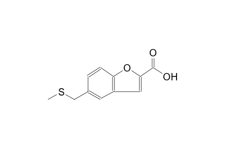 5-Methylsulfanylmethyl-benzofuran-2-carboxylic acid