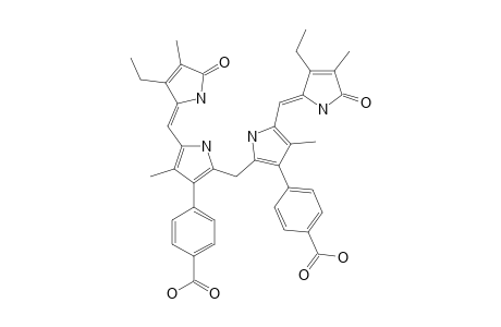 8,12-BIS-(PARA-CARBOXYPHENYL)-3,17-DIETHYL-2,7,13,18-TETRAMETHYL-(10H,21H,23H,24H)-BILIN-1,19-DIONE