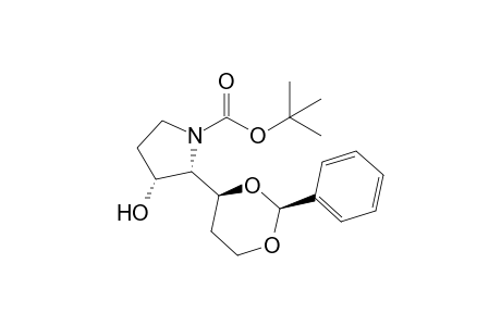 (2S,3R,2'S,4'S)-1-tert-Butoxycarbonyl-3-hydroxy-2-(2-phenyl-1,3-dioxan-4-yl)pyrrolidine